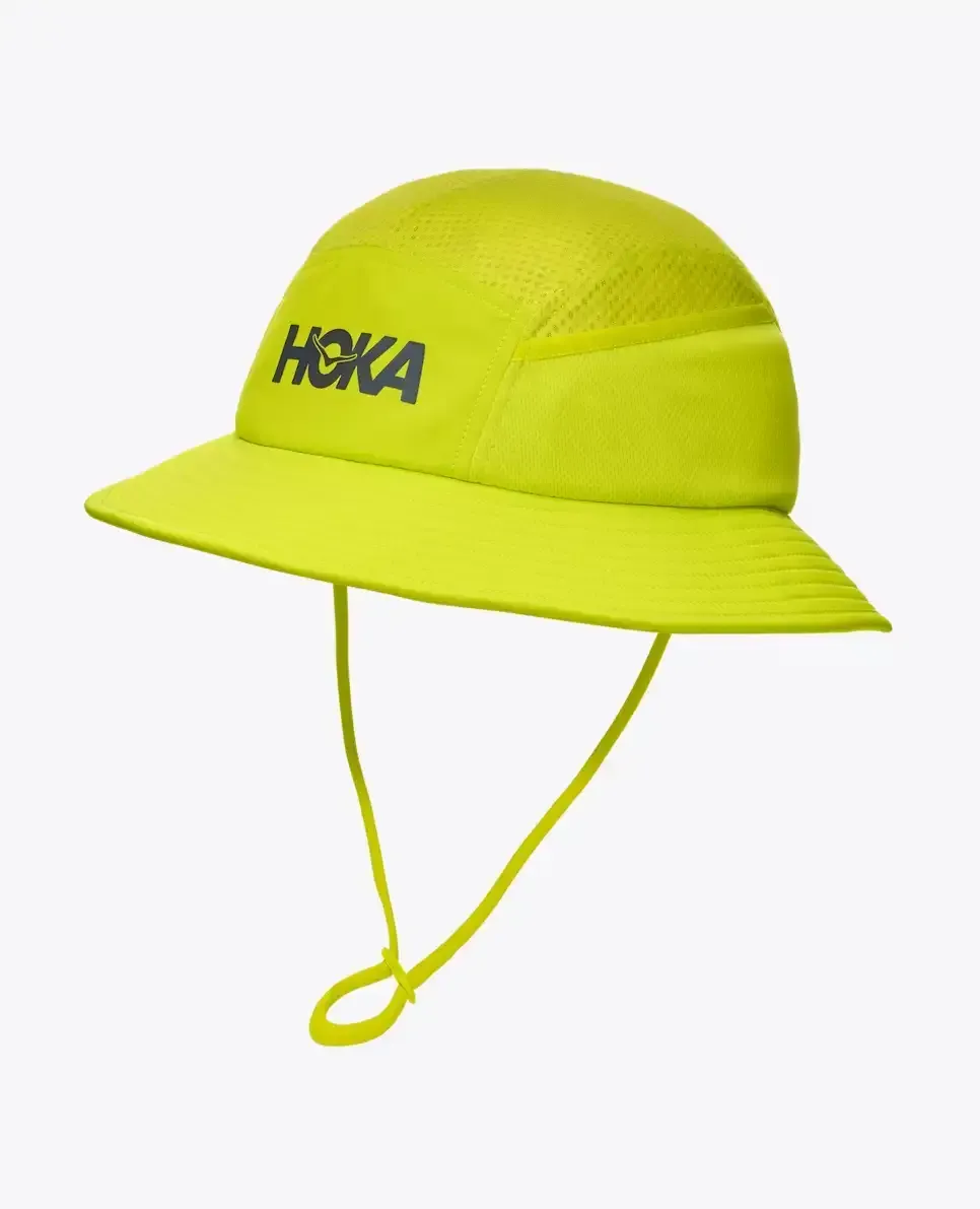 HOKA Adventure Hat 2.0 Hoka Citrus - Men's HOKA Exclusives - front view
