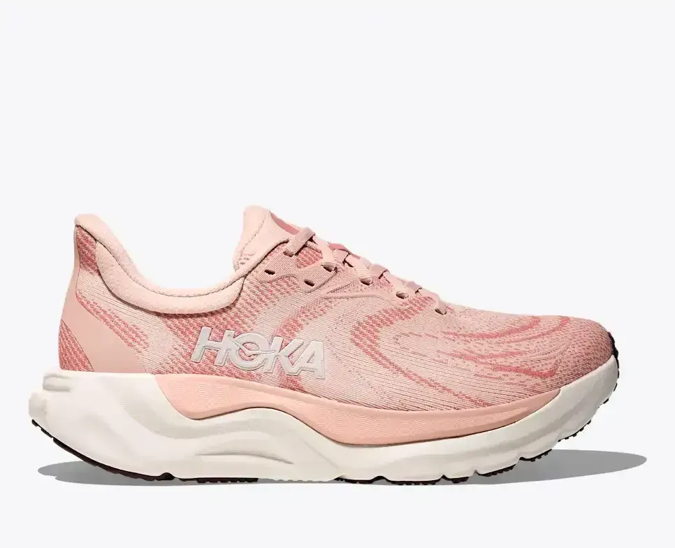 HOKA Arahi 8 Blush Rose Latte (Women’s) - Road Running Shoes - front view