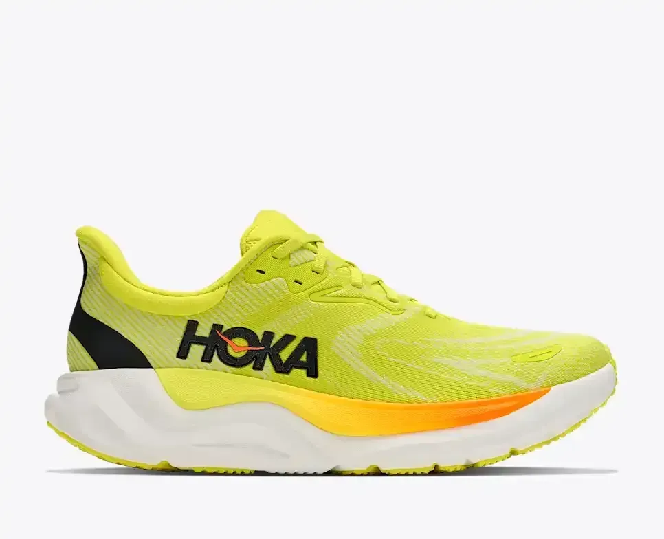 HOKA Arahi 8 Citrus Frost - Men's Road Running Shoes & Trainers - front view