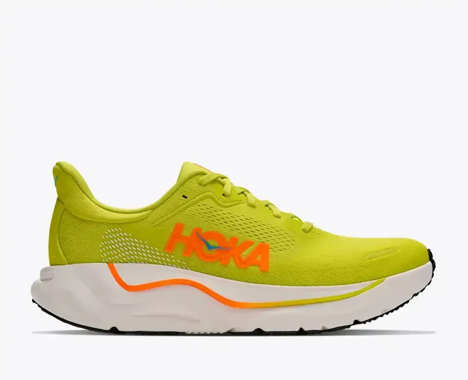 HOKA Arahi 9 Hoka Citrus Neon Tangerine - Men's Road Running Shoes & Trainers - front view