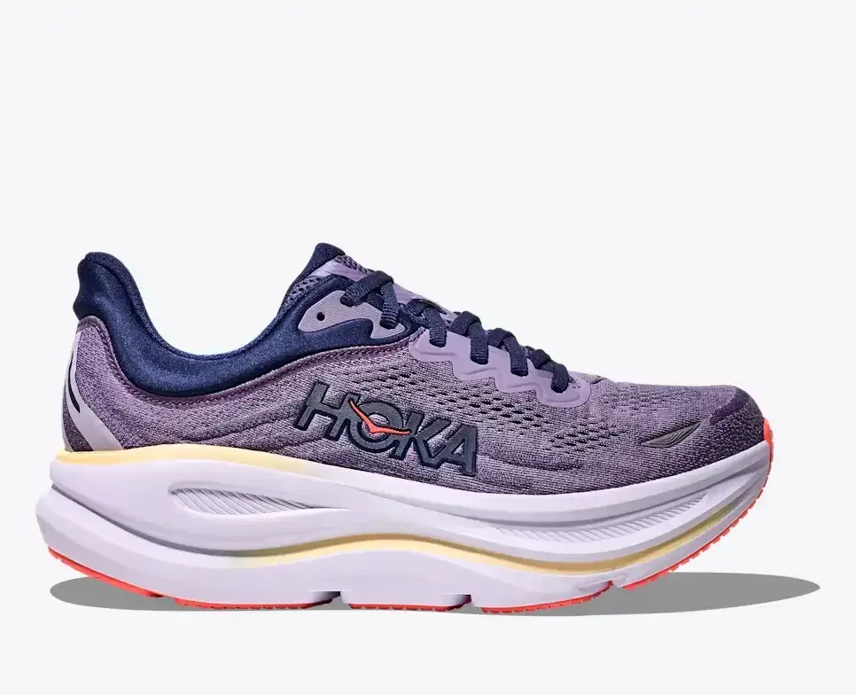HOKA Bondi 9 Berry Jam Berry Patch (Women’s) - Road Running Shoes - front view