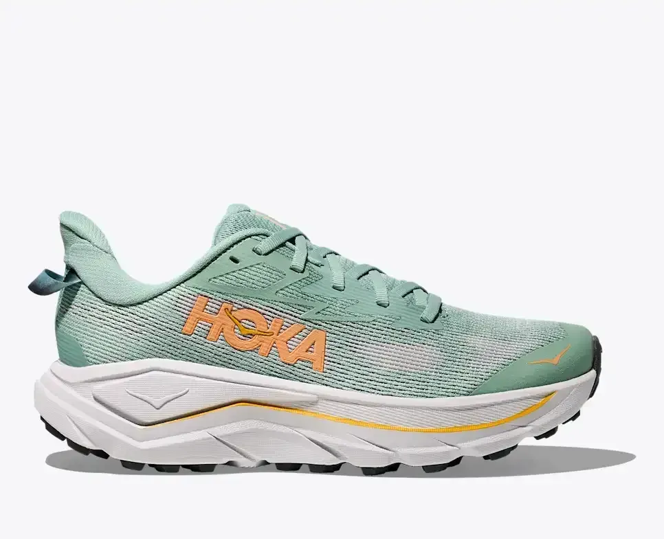 HOKA Challenger 8 Jade Cosmic Grey (Women’s) - Women's Running Shoes - front view