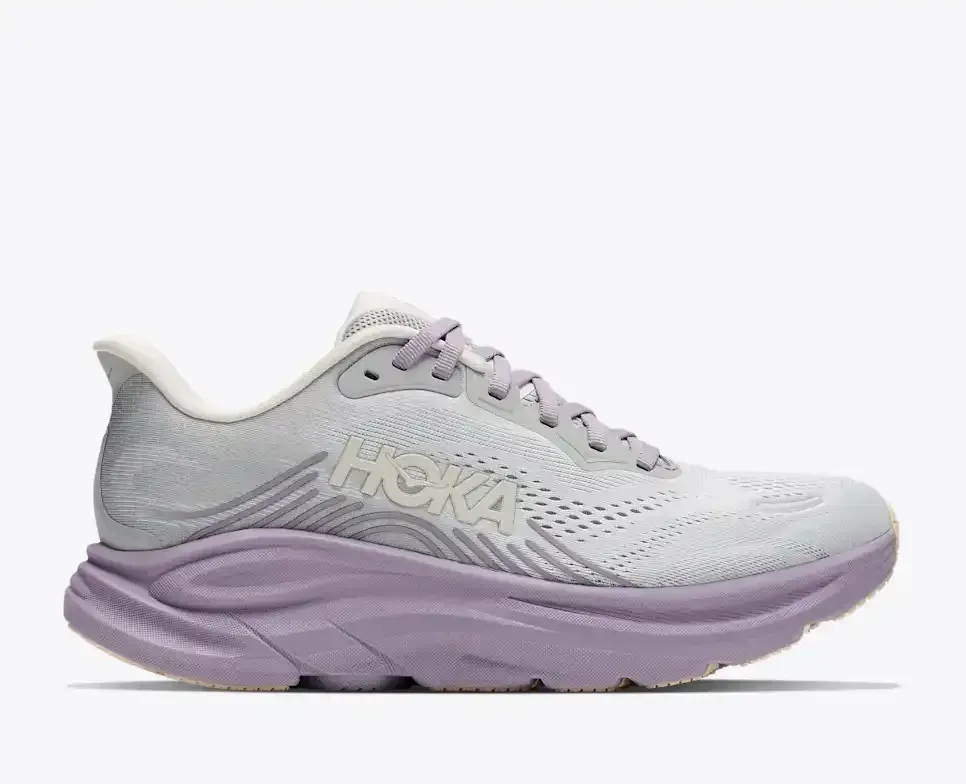 HOKA Clifton 11 Stardust Mellow Lilac (Women’s) - Road Running Shoes - front view