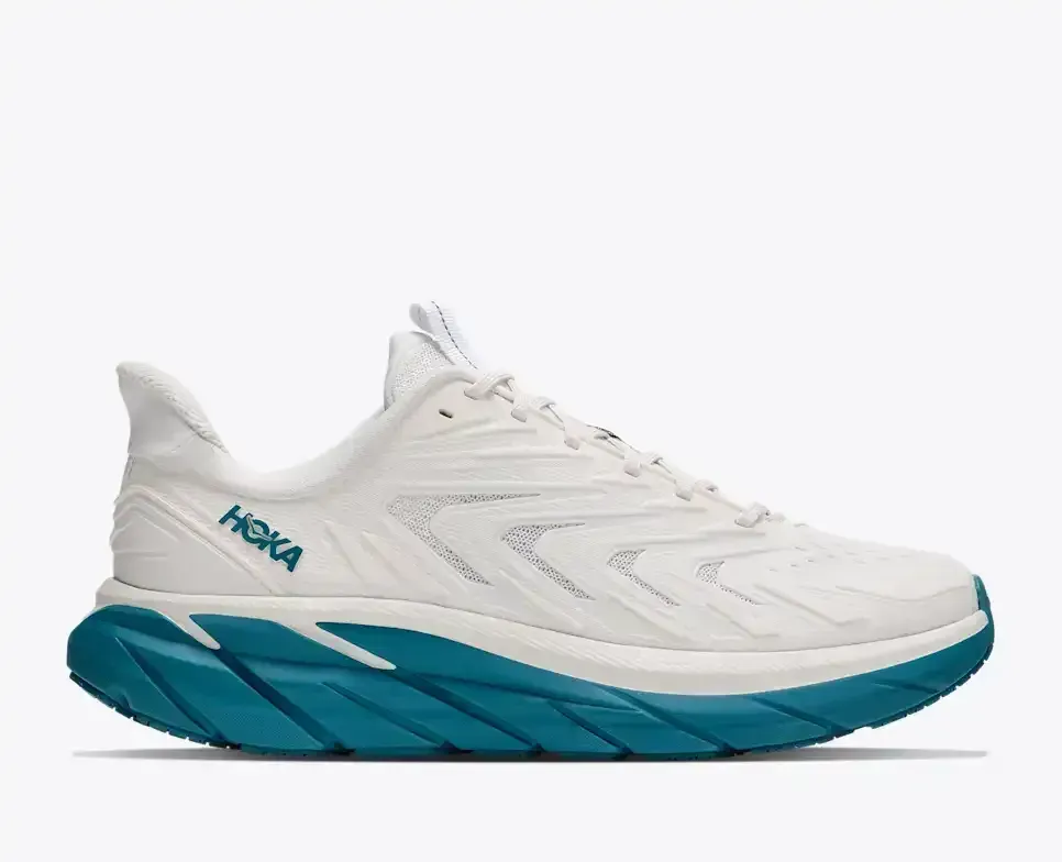 HOKA Clifton UTL Frost Aurora Aqua (Women’s) - Women's Running Shoes - front view