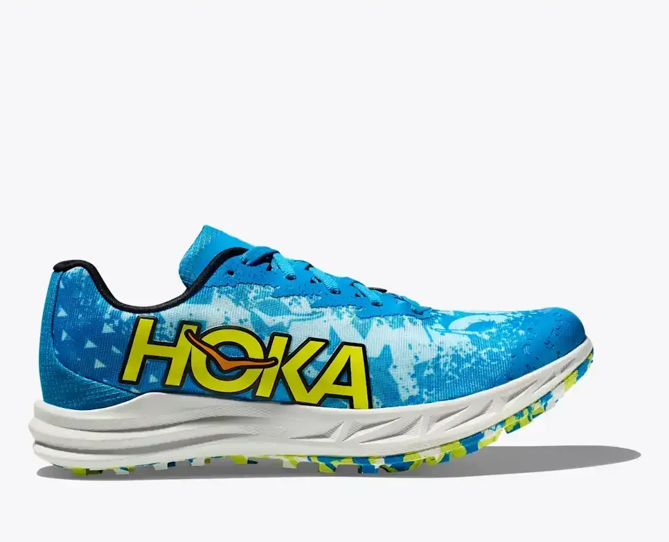 HOKA Crescendo XC Spikeless Diva Blue Evening Primrose - Men's Running Shoes & Trainers - front view