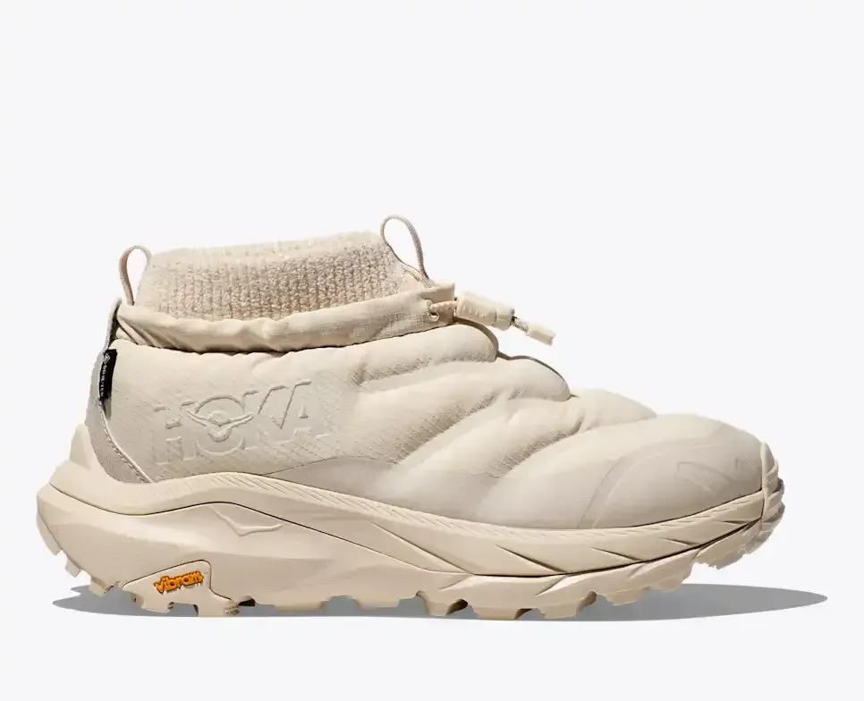 HOKA Kaha 2 Frost Moc GORE-TEX Oat Milk Sesame (Women’s) - Walking Shoes & Boots - front view