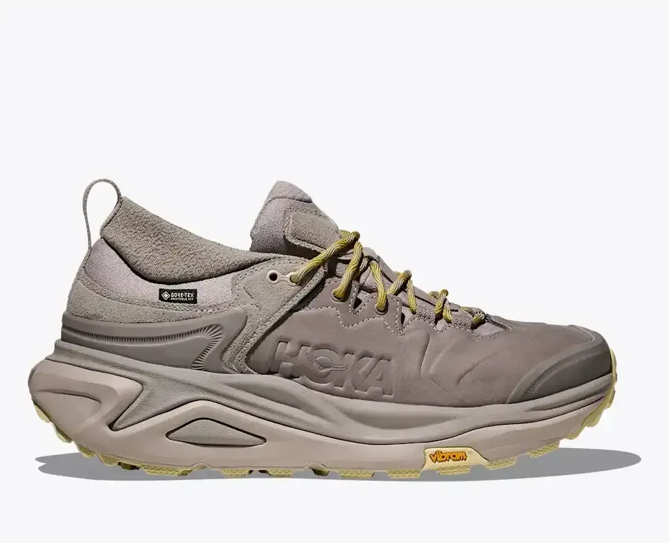 HOKA Kaha 3 Low GORE-TEX Cement Putty - Men's Running Shoes & Trainers - front view