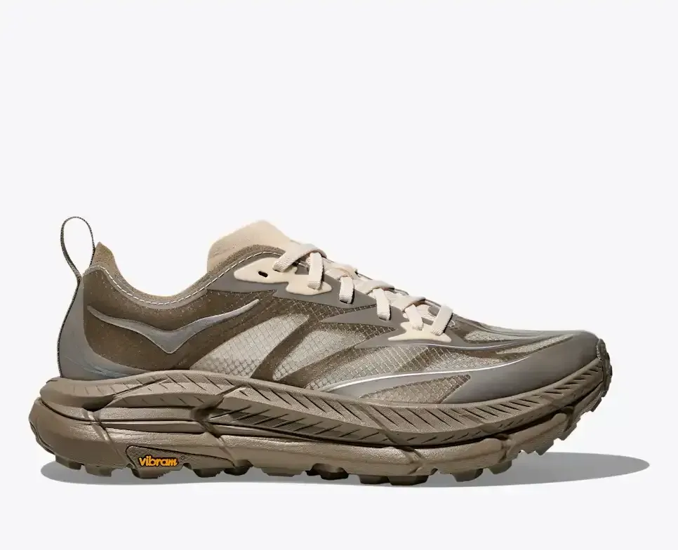 HOKA Mafate Speed 4 Lite Light Roast Oatmilk - Men's Running Shoes & Trainers - front view