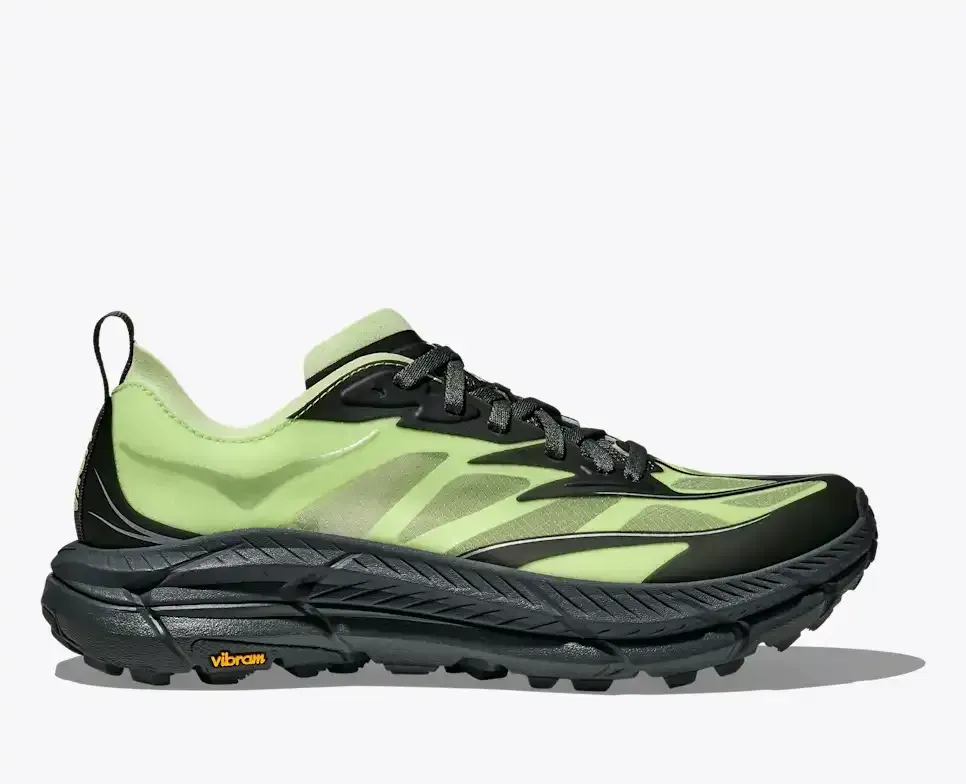 HOKA Mafate Speed 4 Lite Luna Moth Cosmic Grey - Men's Running Shoes & Trainers - front view