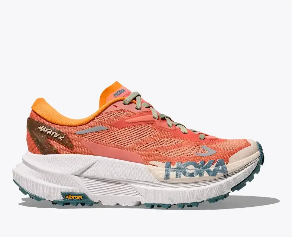 HOKA Mafate X Feldspar Mountain Fog (Women’s) - Women's Running Shoes - front view