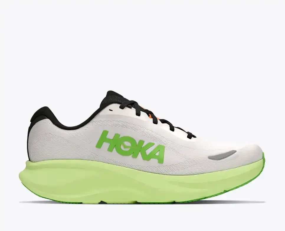 HOKA Rincon 5 Frost Black - Men's Road Running Shoes & Trainers - front view