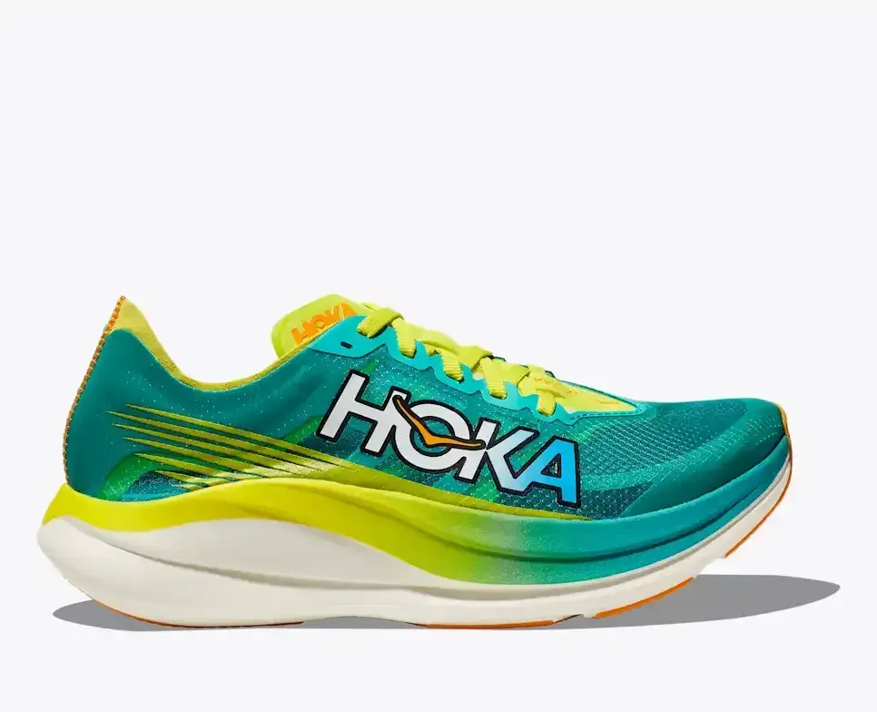 HOKA Rocket X 2 Ceramic Evening Primrose - Men's Running Shoes & Trainers - front view