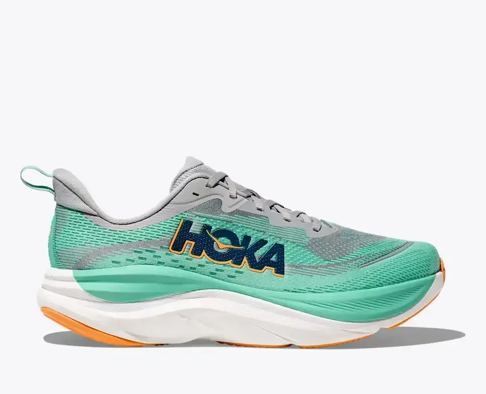 HOKA Skyflow Stellar Grey Shoreline - Men's Running Shoes & Trainers - front view