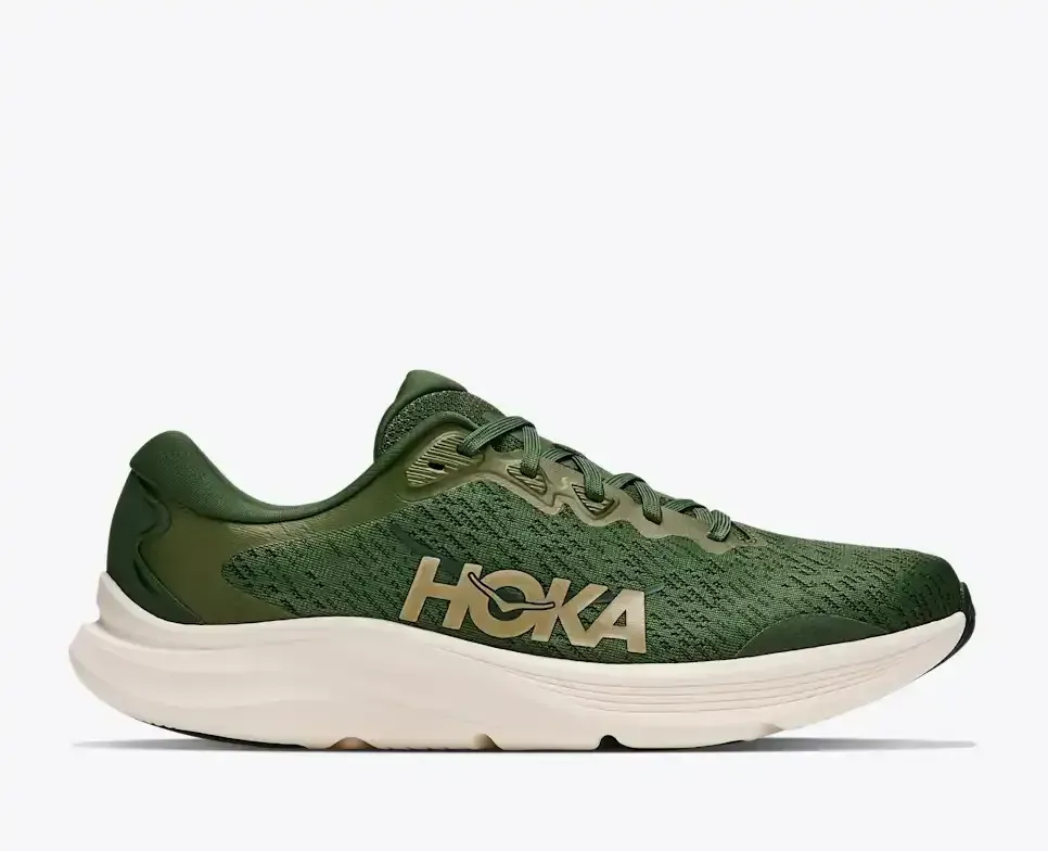 HOKA Solimar 2 Baby Kale Alabaster - Men's Running Shoes & Trainers - front view