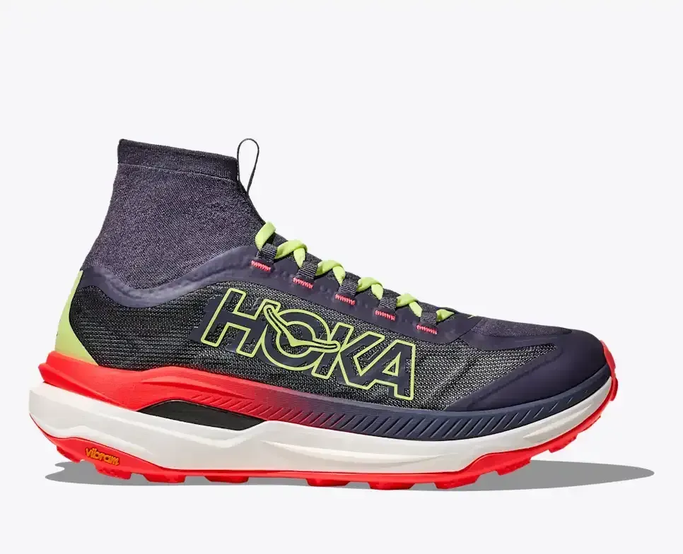 HOKA Tecton X 3 Squid Lnk Neon Flame - Men's Running Shoes & Trainers - front view