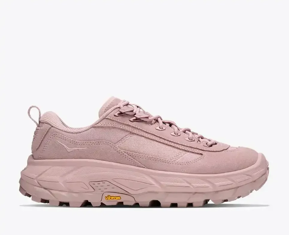 HOKA Tor Summit FLD Pink Opal - Men's Running Shoes & Trainers - front view
