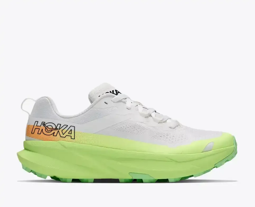 HOKA Torrent 5 Frost Neon Yuzu (Women’s) - Trail Running Shoes - front view