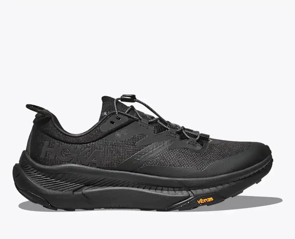 HOKA Transport GORE-TEX Black (Women’s) - Hiking Boots & Shoes - front view